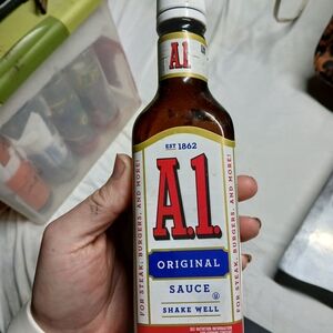 15oz A1 EMPTY Bottle Original Sauce